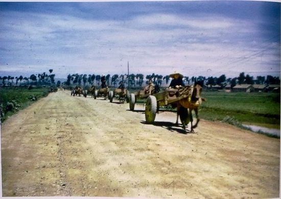 Цветные фотографии со времен войны с японскими захватчиками (1937-1945)