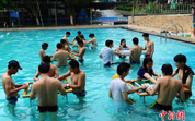 Конкурс по мацзяну на воде прошел в Гуандуне