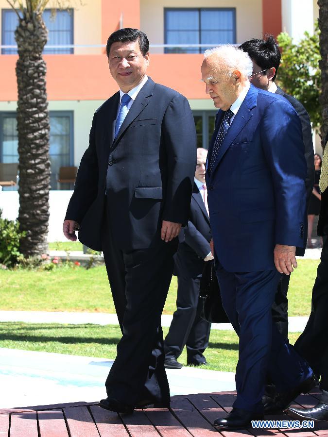 Си Цзиньпин встретился с президентом Греции