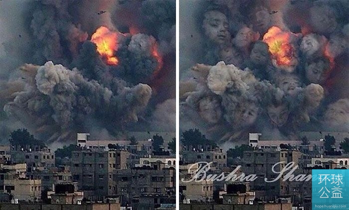 Палестинские художники выражают недовольство военными действиями через свои произведения