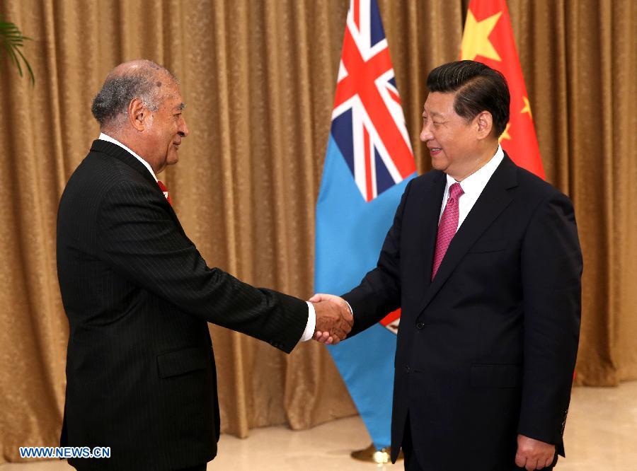 Си Цзиньпин встретился с президентом Фиджи