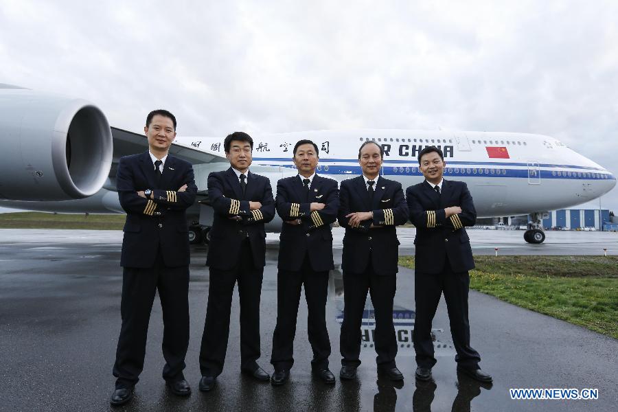 Китайская авиакомпания первой в Азии получила самолет Боинг 747-8