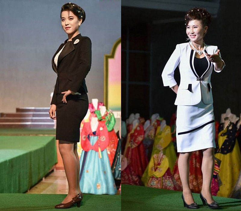 Модный показ в Пхеньяне