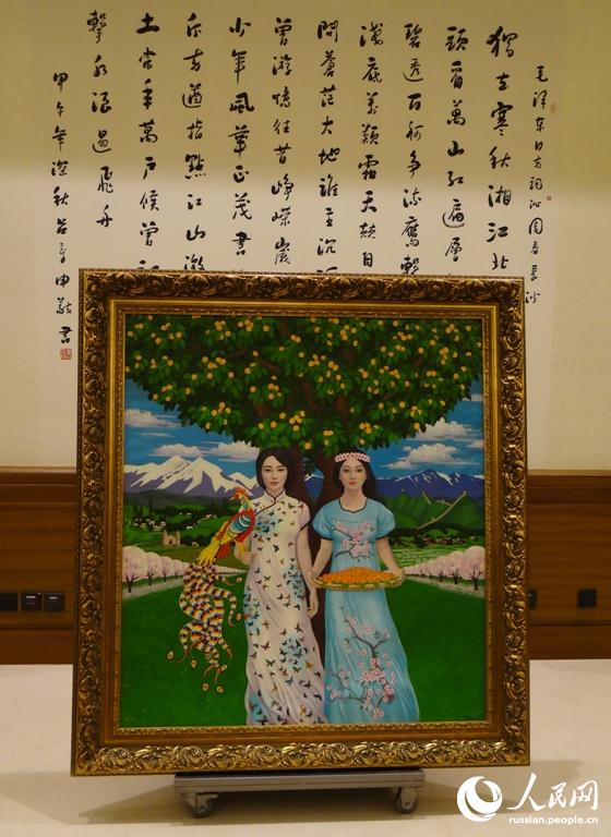 Картина "Сад дружбы" Фаридуна Зода вошла в коллекцию Национального музея Китая