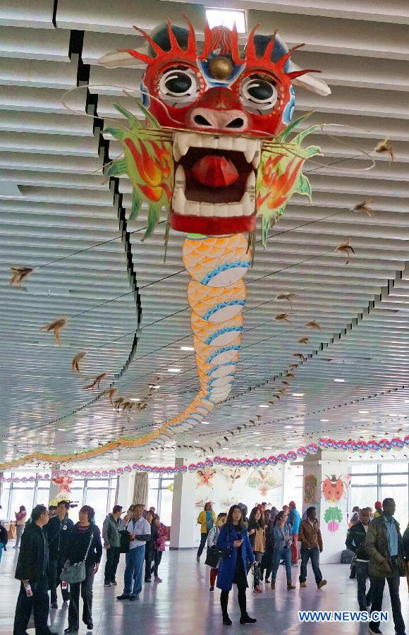 В Пекине состоялся международный фестиваль воздушных змеев