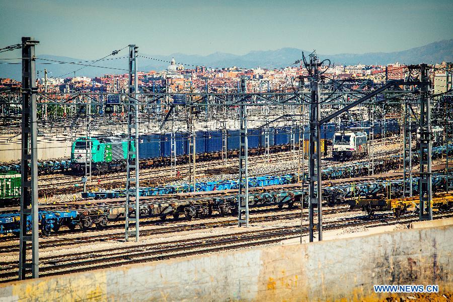  Из Мадрида в Китай выехал железнодорожный состав "Иу-Синьцзян-Европа"
