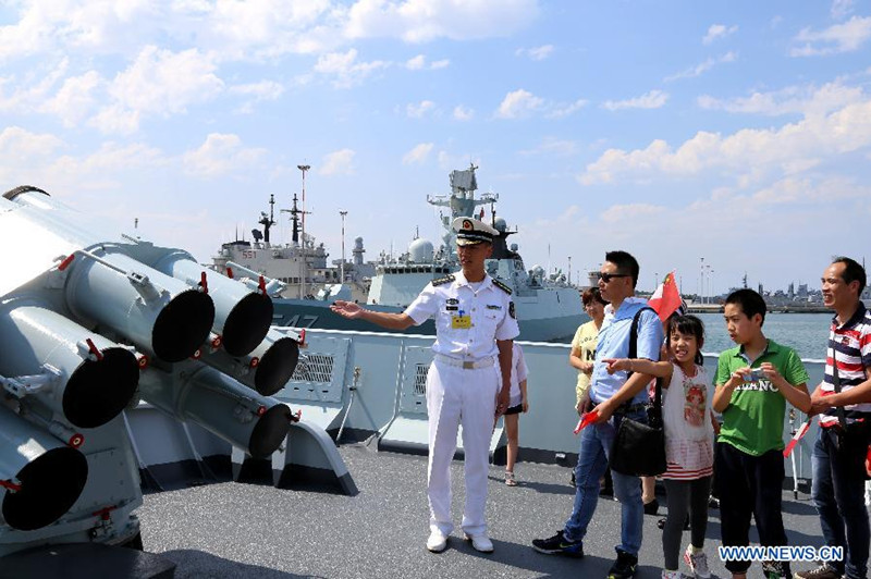 19-я конвойная флотилия ВМС Китая совершает визит в Италию