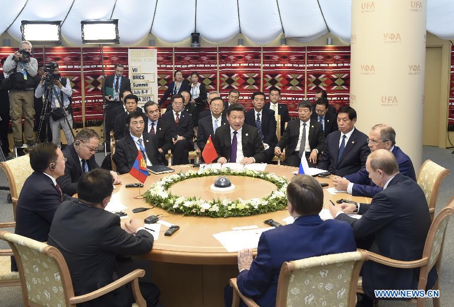 Китай, Россия и Монголия провели трехсторонний саммит