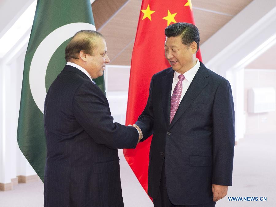 Си Цзиньпин встретился с премьер-министром Пакистана Навазом Шарифом