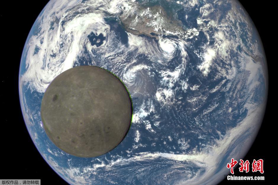 НАСА опубликовало новые фотографии Земли и Луны