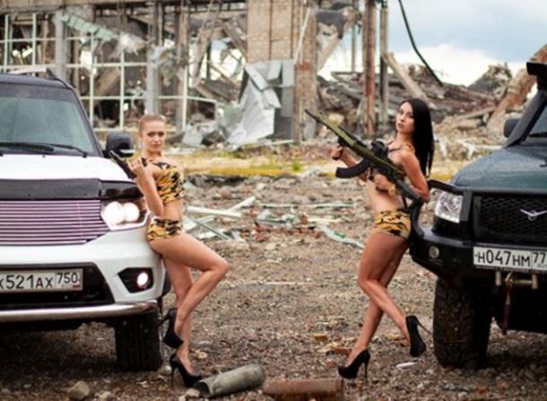 Фотосессия на фоне руин аэропорта Луганска вызвала недовольство у украинских СМИ