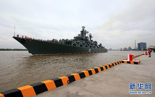 С 20 по 26 мая 2014 года ВМС двух стран провели учения "Морское взаимодействие -- 2014" в одном из районов Восточно-Китайского моря.