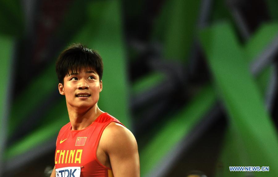 ЧМ по легкой атлетике: Су Бинтянь вышел в финальный забег на 100 м среди мужчин