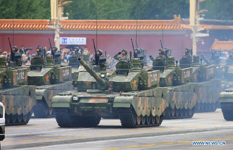 В Китае прошла репетиция парада Победы