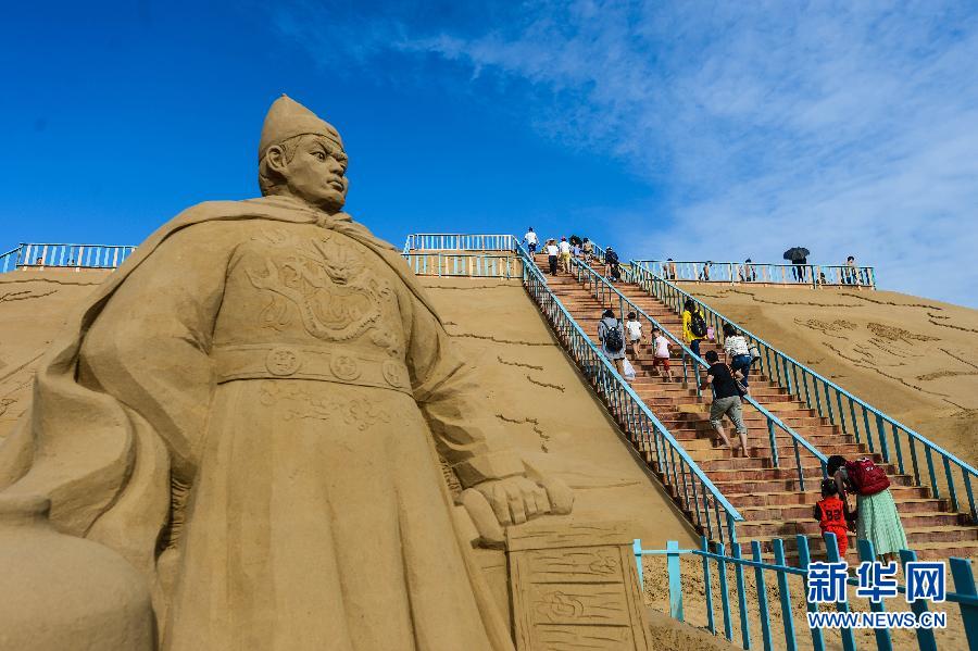 Международная выставка фигур из Песка «Один песок, один мир» скоро откроется в Китае