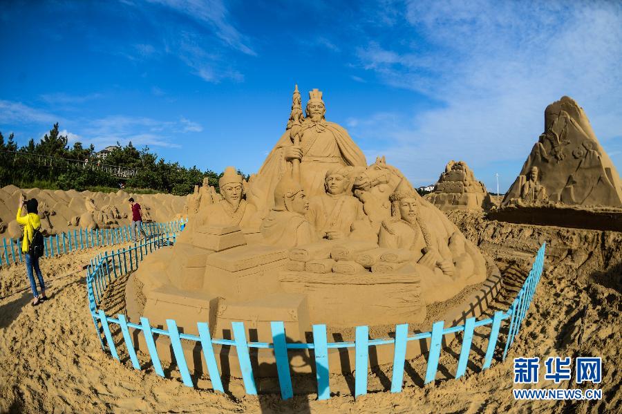 Международная выставка фигур из Песка «Один песок, один мир» скоро откроется в Китае