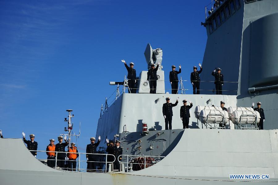 Отряд кораблей ВМС НОАК прибыл в Польшу с визитом