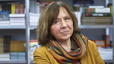 Белорусская писательница С.Алексиевич удостоена Нобелевской премии в области литературы-2015