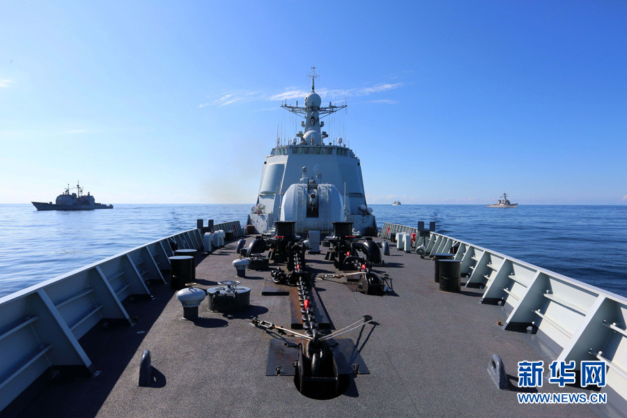 Корабли ВМС Китая и США впервые провели учения в Атлантическом океане