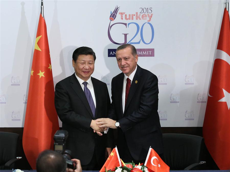 Си Цзиньпин встретился с президентом Турции
