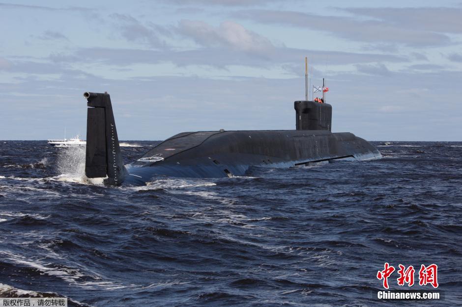 Головная российская атомная подводная лодка класса «Борей» - «Юрий Долгорукий».