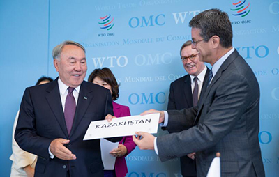 Казахстан станет полноправным членом ВТО 15 декабря