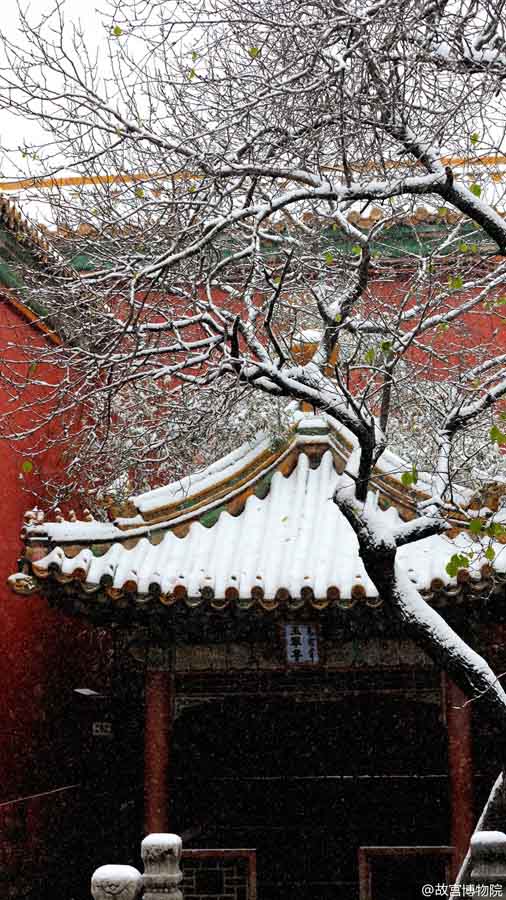 Снежные пейзажи Пекина