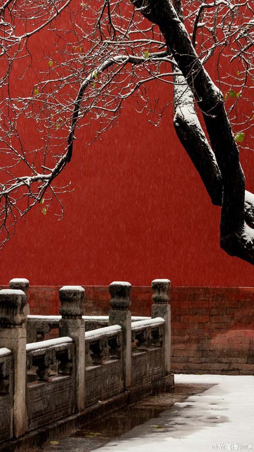 Снежные пейзажи Пекина