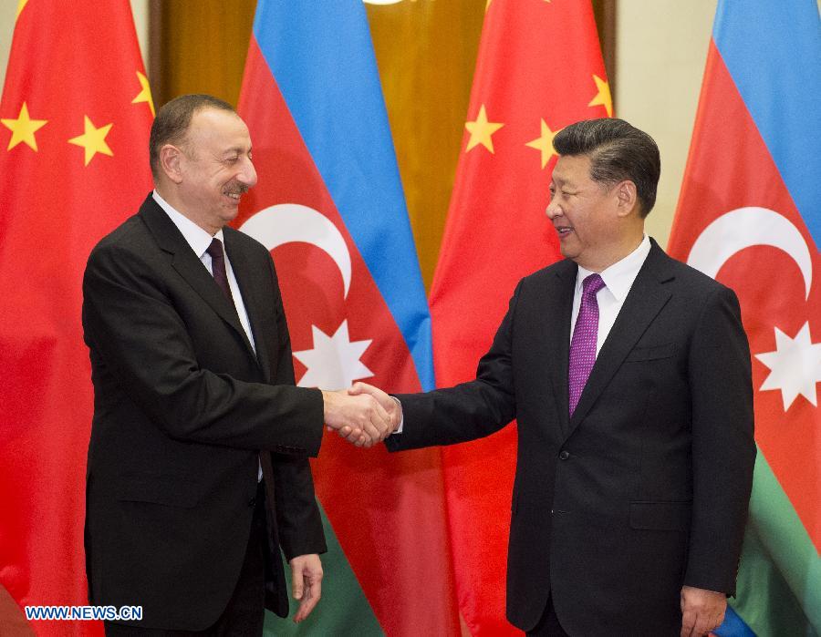 Си Цзиньпин провел переговоры с президентом Азербайджана И.Алиевым