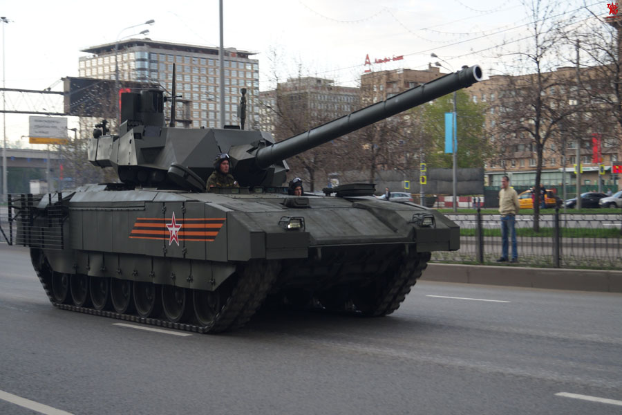 новейший российский основной боевой танк Т-14 «Армата»
