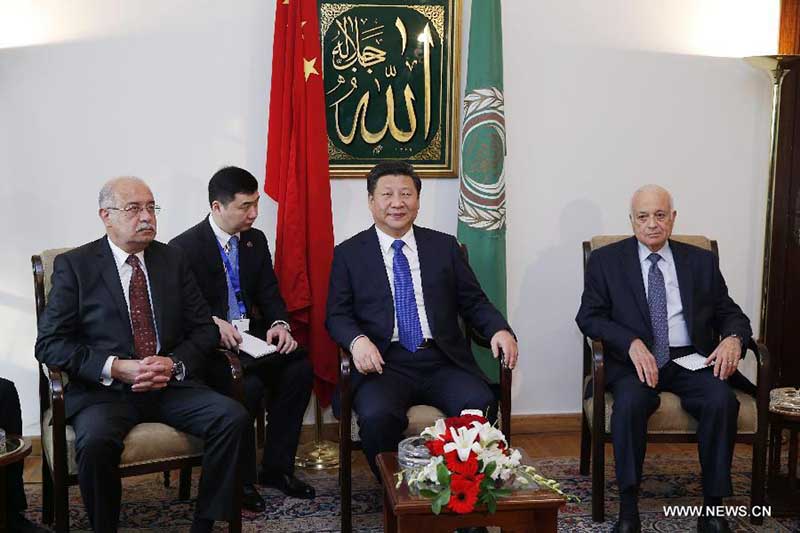 Си Цзиньпин встретился с генеральным секретарем ЛАГ Н.аль-Араби