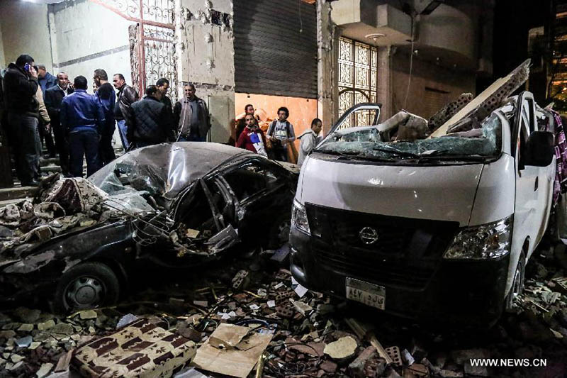 Взрыв в египетском районе Гиза привел к гибели 10 человек