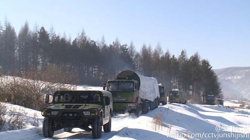 Тренировка запуска ракеты «Дунфэн-31» в новом году