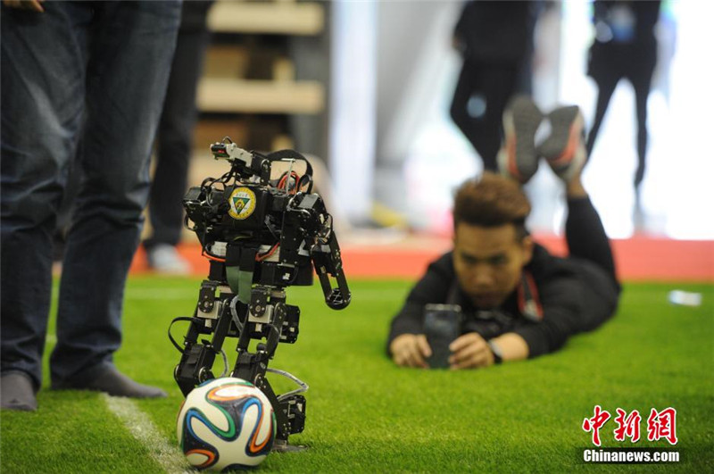 Китайский кубок Чемпионата мира среди роботов прошел в городе Хэфэй