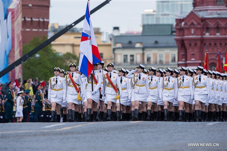 Генеральная репетиция Парада Победы на Красной площади