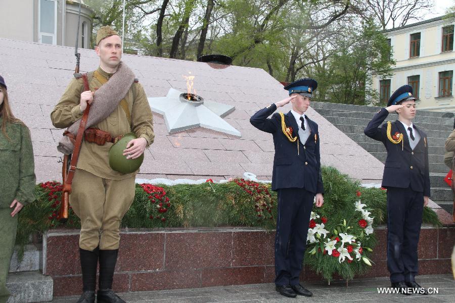 Патриотическое мероприятие "Дорогами памяти" прошло во Владивостоке