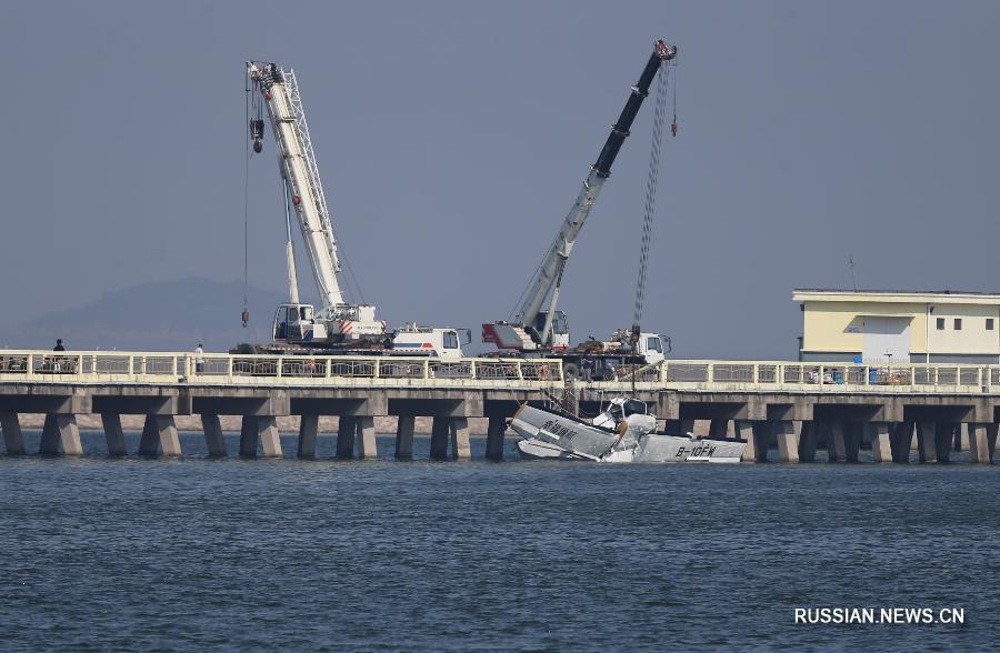 Пятеро человек погибли в результате крушения гидросамолета в Шанхае