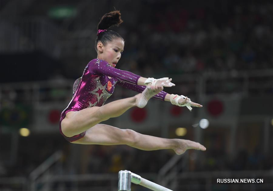 Женская сборная Китая по спортивной гимнастике завоевала бронзу Олимпиады