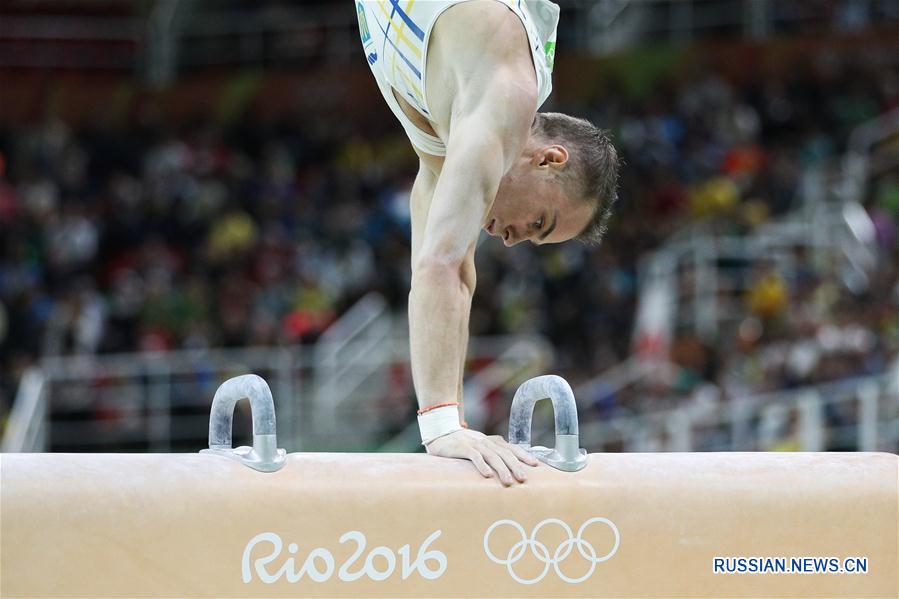 Украинский гимнаст завоевал серебряную медаль на Олимпиаде в Рио