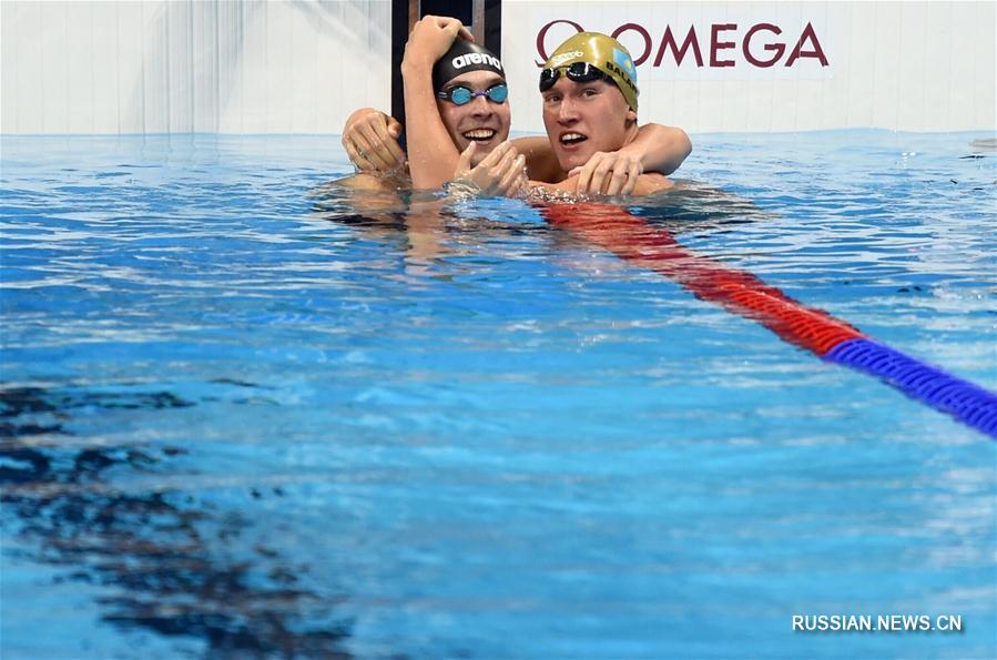 Казахстанский пловец Д. Баландин завоевал олимпийское золото на дистанции 200 метров брассом