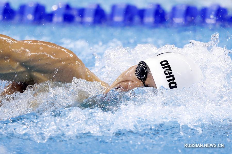 Китайский пловец Ван Шунь завоевал бронзовую медаль на дистанции 200 м комплексным плаванием на Олимпиаде