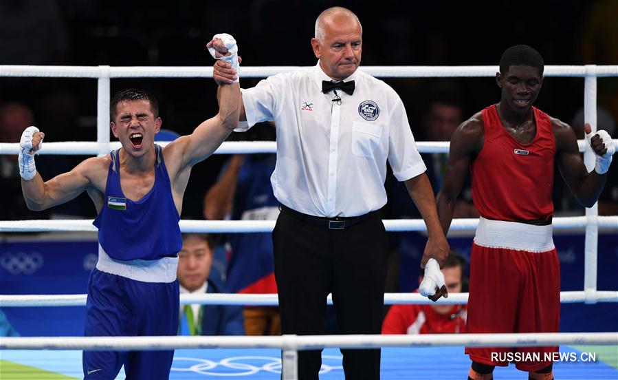 Узбекский боксер завоевал первую золотую медаль Олимпиады в Рио-де-Жанейро