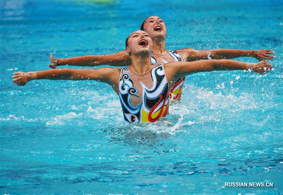 Китайские синхронистки завоевали "серебро" Олимпиады в Рио-де-Жанейро