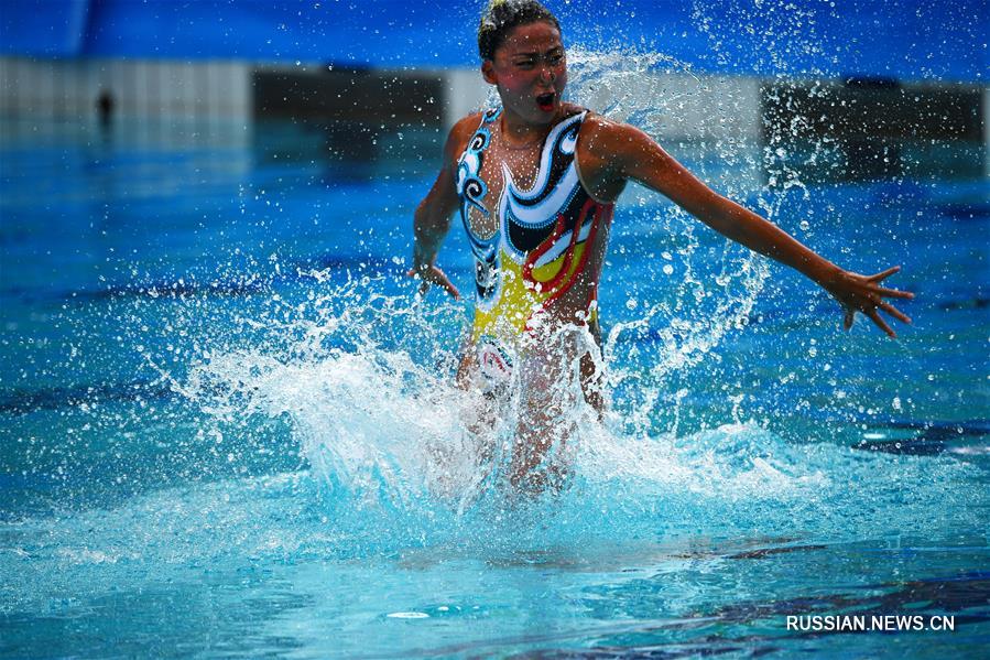 Китайские синхронистки завоевали "серебро" Олимпиады в Рио-де-Жанейро