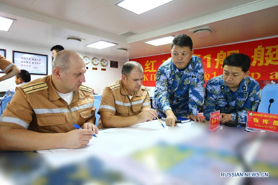 На китайско-российских военных учениях "Морское взаимодействие-2016" отработано реальное применение вооружений