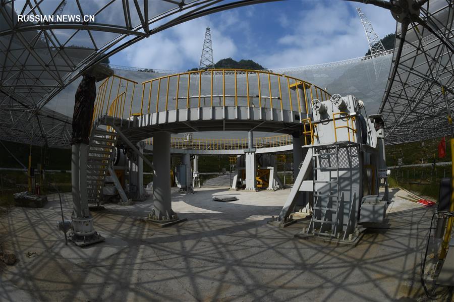 В Китае начал работу крупнейший в мире радиотелескоп FAST