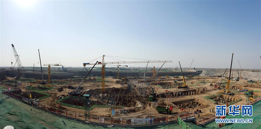 Взглянем на строительство нового пекинского аэропорта