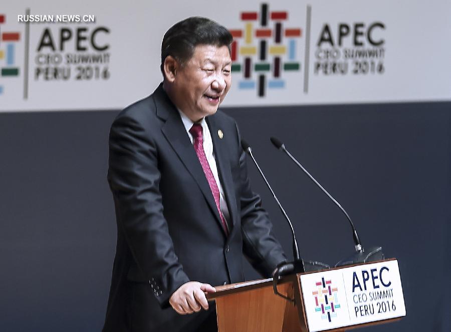 Си Цзиньпин призвал к продвижению формирования Азиатско-Тихоокеанской зоны свободной торговли