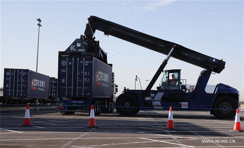В Лондон прибыл первый грузовой железнодорожный состав из Китая