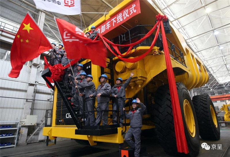 Завершено производство "гигантской" китайской рудничной машины